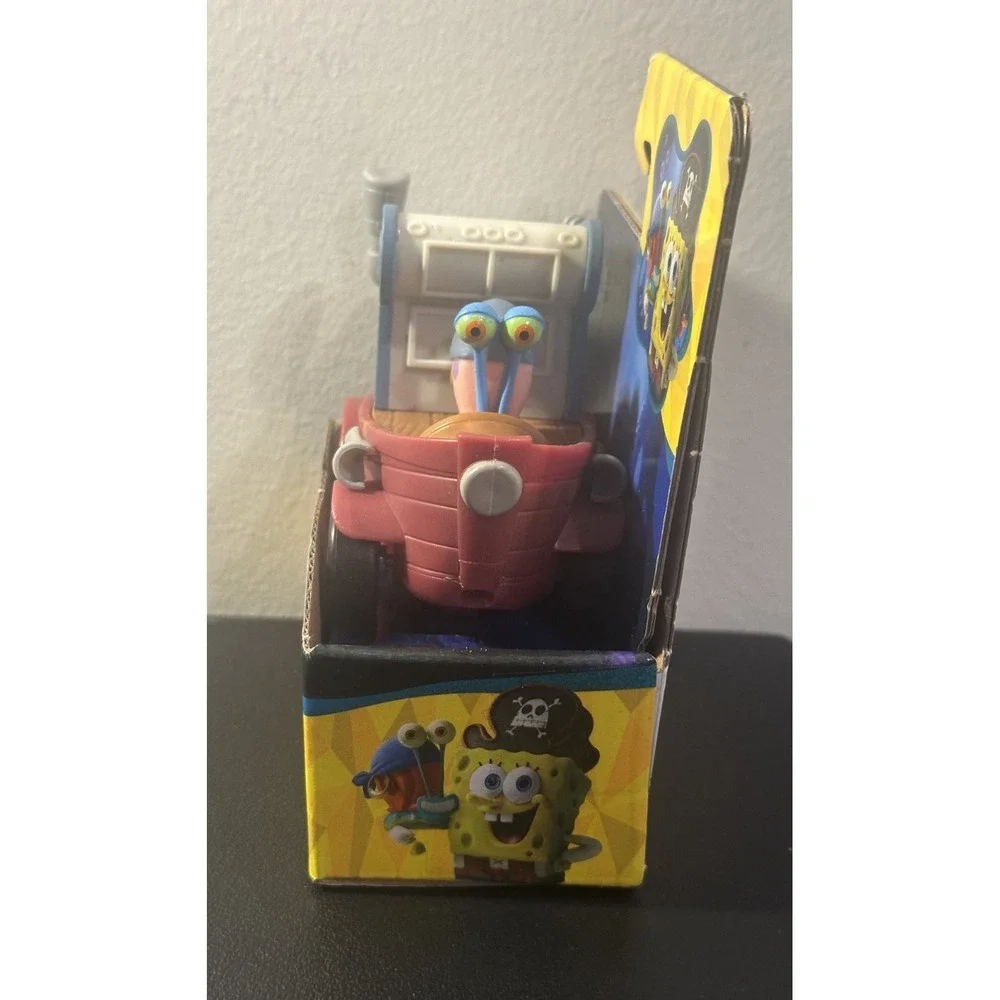 Nickelodeon SpongeBob The Movie Bikini‎ Bottom Boaters Gary Pull Back Toy 73114